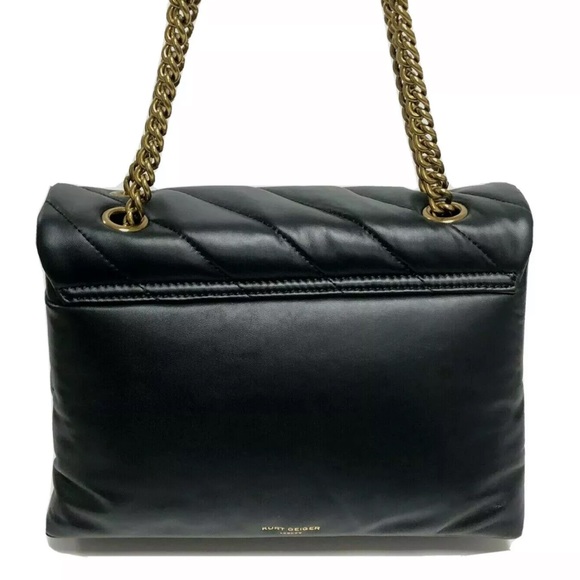 Kurt Geiger London Large Soft Leather Convertible Shoulder Bag - Picture 3 of 10